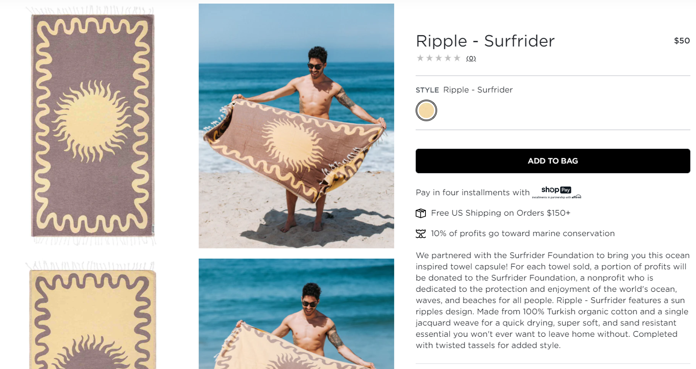 优秀案例分析：沙滩巾品牌如何借助“公益营销”突出重围？